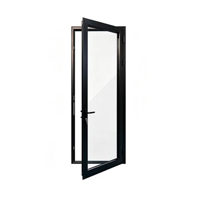 Porta articulada de alumínio